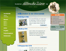 Tablet Screenshot of duerer-gs.de